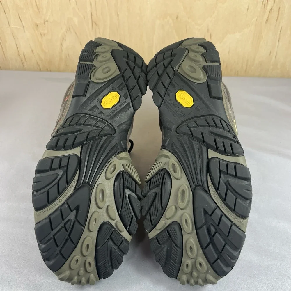 Merrell Moab 2 Waterproof Men's Size 10 Espresso Hiking Shoes J06027 Used
